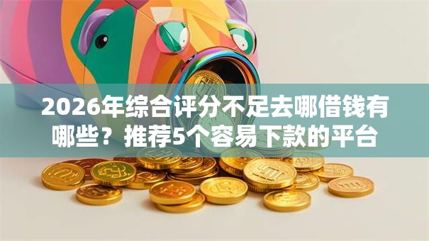 2026年综合评分不足去哪借钱有哪些？推荐5个容易下款的平台