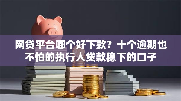 网贷平台哪个好下款？十个逾期也不怕的执行人贷款稳下的口子