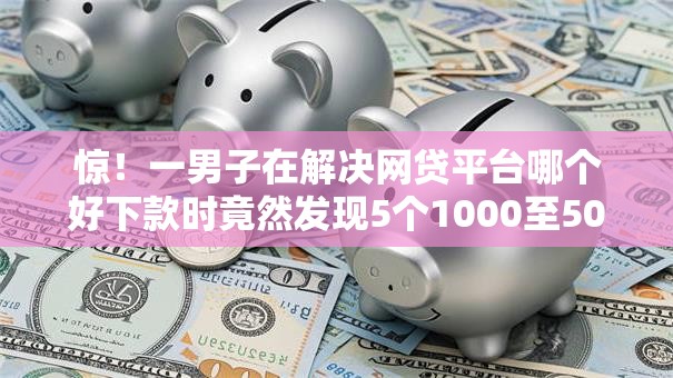 惊！一男子在解决网贷平台哪个好下款时竟然发现5个1000至5000的小额贷款口子，事后分享了出来