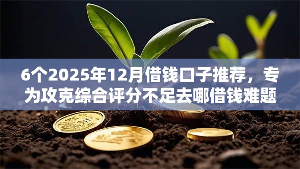6个2025年12月借钱口子推荐，专为攻克综合评分不足去哪借钱难题