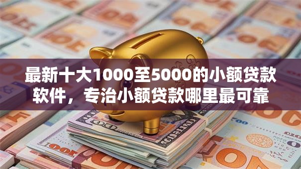 最新十大1000至5000的小额贷款软件，专治小额贷款哪里最可靠