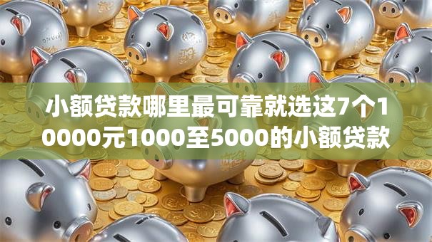 小额贷款哪里最可靠就选这7个10000元1000至5000的小额贷款app 小额贷款哪里最可靠就选这7个10000元1000至5000的小额贷款app