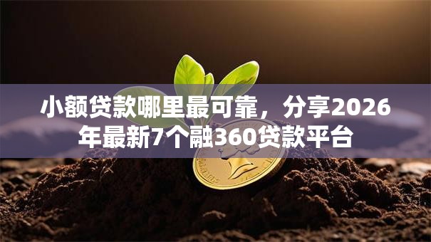 小额贷款哪里最可靠，分享2026年最新7个融360贷款平台