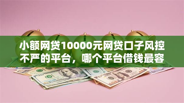小额网贷10000元网贷口子风控不严的平台，哪个平台借钱最容易通过的6个平台介绍