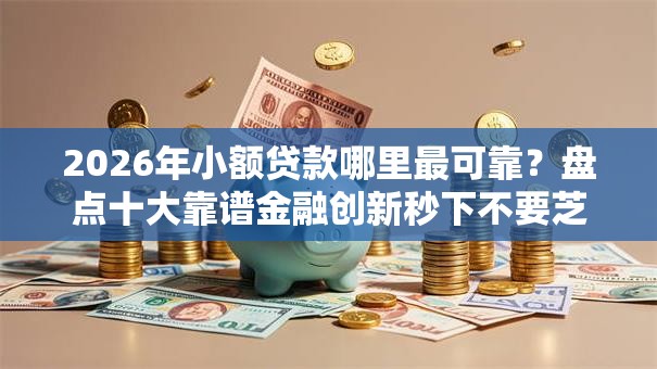 2026年小额贷款哪里最可靠？盘点十大靠谱金融创新秒下不要芝麻分的软件