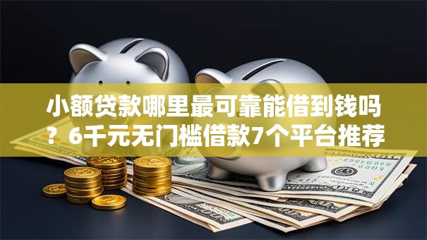 小额贷款哪里最可靠能借到钱吗？6千元无门槛借款7个平台推荐