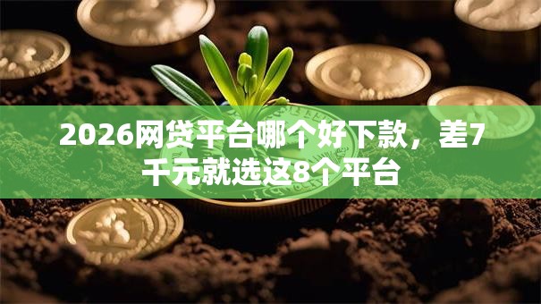 2026网贷平台哪个好下款,差7千元就选这8个平台 2026网贷平台哪个好下款,差7千元就选这8个平台