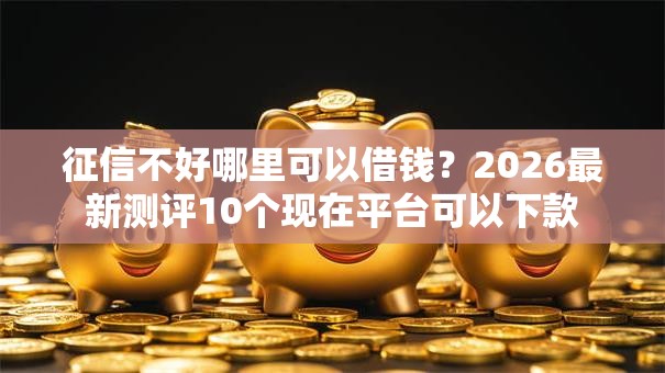 征信不好哪里可以借钱?2026最新测评10个现在平台可以下款 征信不好哪里可以借钱?2026最新测评10个现在平台可以下款
