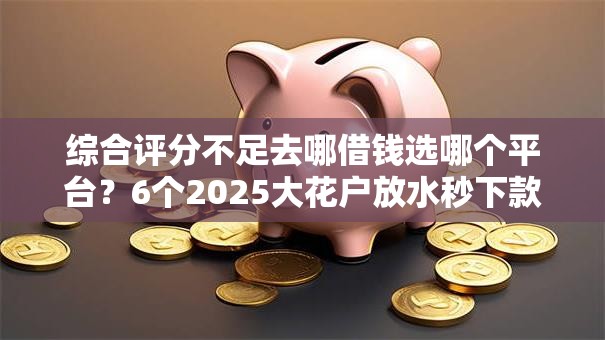 综合评分不足去哪借钱选哪个平台?6个2025大花户放水秒下款的口子推荐 综合评分不足去哪借钱选哪个平台?6个2025大花户放水秒下款的口子推荐