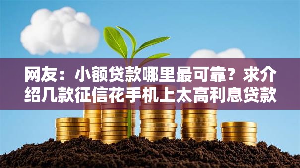 网友:小额贷款哪里最可靠?求介绍几款征信花手机上太高利息贷款软件 网友:小额贷款哪里最可靠?求介绍几款征信花手机上太高利息贷款软件