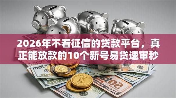 2026年不看征信的贷款平台,真正能放款的10个新号易贷速审秒下款平台推荐 2026年不看征信的贷款平台,真正能放款的10个新号易贷速审秒下款平台推荐