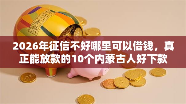 2026年征信不好哪里可以借钱，真正能放款的10个内蒙古人好下款的平台推荐