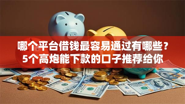 哪个平台借钱最容易通过有哪些?5个高炮能下款的口子推荐给你 哪个平台借钱最容易通过有哪些?5个高炮能下款的口子推荐给你