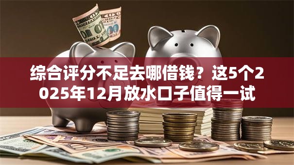综合评分不足去哪借钱?这5个2025年12月放水口子值得一试 综合评分不足去哪借钱?这5个2025年12月放水口子值得一试