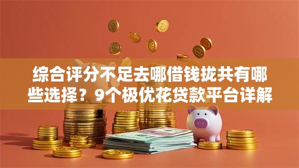 综合评分不足去哪借钱拢共有哪些选择？9个极优花贷款平台详解