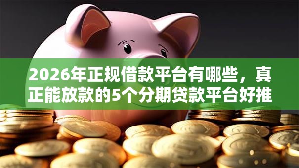 2026年正规借款平台有哪些,真正能放款的5个分期贷款平台好推荐 2026年正规借款平台有哪些,真正能放款的5个分期贷款平台好推荐