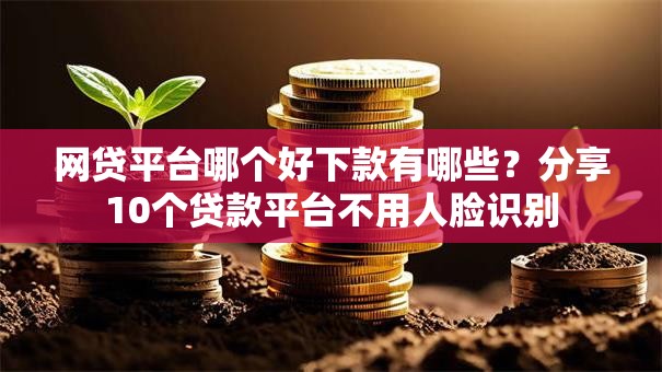 网贷平台哪个好下款有哪些?分享10个贷款平台不用人脸识别 网贷平台哪个好下款有哪些?分享10个贷款平台不用人脸识别