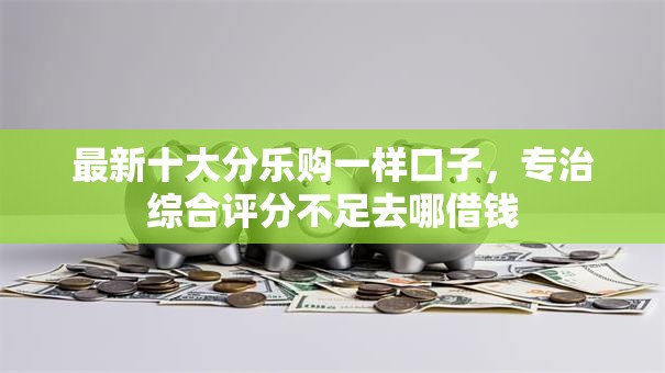 最新十大分乐购一样口子,专治综合评分不足去哪借钱 最新十大分乐购一样口子,专治综合评分不足去哪借钱