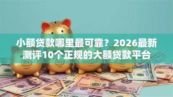 小额贷款哪里最可靠?2026最新测评10个正规的大额贷款平台 小额贷款哪里最可靠?2026最新测评10个正规的大额贷款平台
