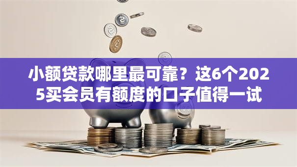 小额贷款哪里最可靠?这6个2025买会员有额度的口子值得一试 小额贷款哪里最可靠?这6个2025买会员有额度的口子值得一试
