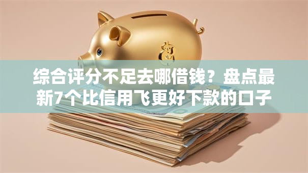 综合评分不足去哪借钱？盘点最新7个比信用飞更好下款的口子