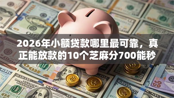 2026年小额贷款哪里最可靠,真正能放款的10个芝麻分700能秒下的平台推荐 2026年小额贷款哪里最可靠,真正能放款的10个芝麻分700能秒下的平台推荐