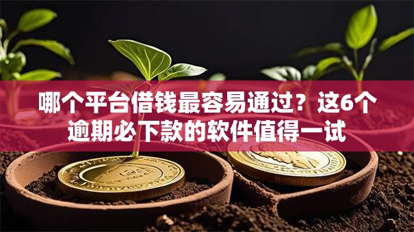 哪个平台借钱最容易通过?这6个逾期必下款的软件值得一试 哪个平台借钱最容易通过?这6个逾期必下款的软件值得一试