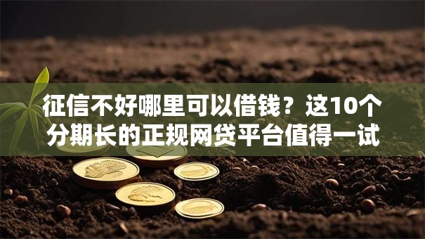 征信不好哪里可以借钱?这10个分期长的正规网贷平台值得一试 征信不好哪里可以借钱?这10个分期长的正规网贷平台值得一试