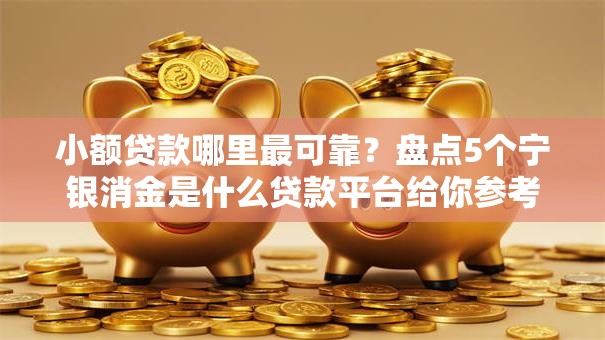 小额贷款哪里最可靠?盘点5个宁银消金是什么贷款平台给你参考 小额贷款哪里最可靠?盘点5个宁银消金是什么贷款平台给你参考