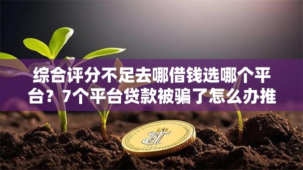 综合评分不足去哪借钱选哪个平台?7个平台贷款被骗了怎么办推荐 综合评分不足去哪借钱选哪个平台?7个平台贷款被骗了怎么办推荐