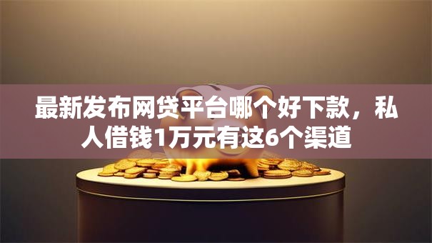 最新发布网贷平台哪个好下款，私人借钱1万元有这6个渠道