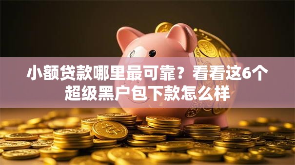 小额贷款哪里最可靠？看看这6个超级黑户包下款怎么样