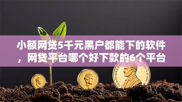 小额网贷5千元黑户都能下的软件，网贷平台哪个好下款的6个平台介绍