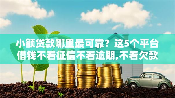 小额贷款哪里最可靠？这5个平台借钱不看征信不看逾期,不看欠款可以试试