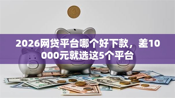 2026网贷平台哪个好下款，差10000元就选这5个平台