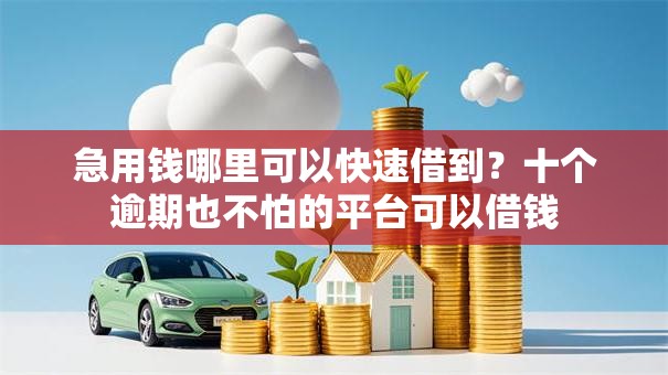 急用钱哪里可以快速借到?十个逾期也不怕的平台可以借钱 急用钱哪里可以快速借到?十个逾期也不怕的平台可以借钱
