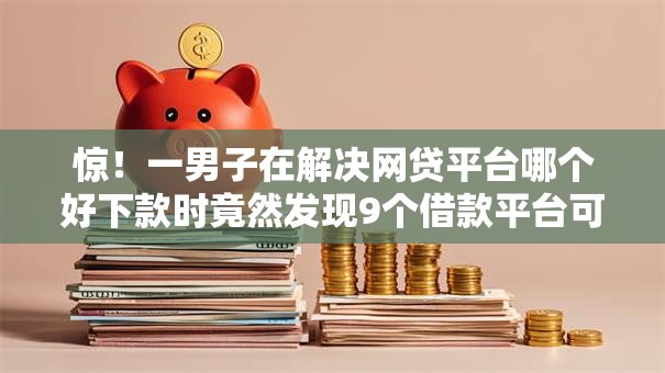 惊！一男子在解决网贷平台哪个好下款时竟然发现9个借款平台可以贷款20万，事后分享了出来