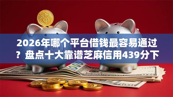 2026年哪个平台借钱最容易通过？盘点十大靠谱芝麻信用439分下款的软件