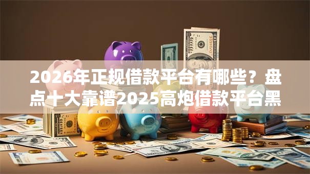 2026年正规借款平台有哪些?盘点十大靠谱2025高炮借款平台黑口子链接 2026年正规借款平台有哪些?盘点十大靠谱2025高炮借款平台黑口子链接