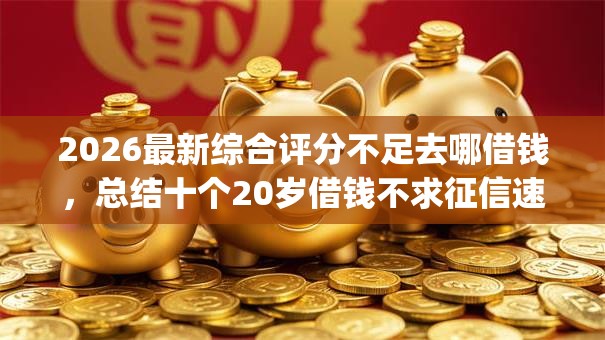 2026最新综合评分不足去哪借钱,总结十个20岁借钱不求征信速借app! 2026最新综合评分不足去哪借钱,总结十个20岁借钱不求征信速借app!
