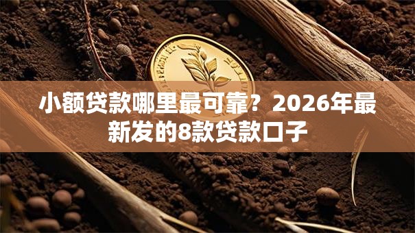 小额贷款哪里最可靠？2026年最新发的8款贷款口子