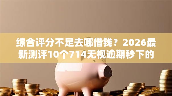 综合评分不足去哪借钱？2026最新测评10个714无视逾期秒下的软件