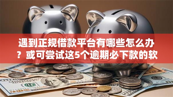 遇到正规借款平台有哪些怎么办？或可尝试这5个逾期必下款的软件