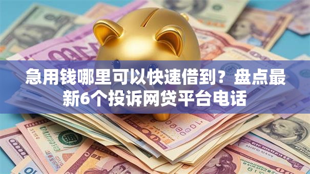 急用钱哪里可以快速借到?盘点最新6个投诉网贷平台电话 急用钱哪里可以快速借到?盘点最新6个投诉网贷平台电话
