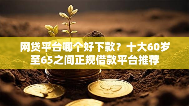 网贷平台哪个好下款?十大60岁至65之间正规借款平台推荐 网贷平台哪个好下款?十大60岁至65之间正规借款平台推荐