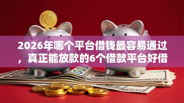 2026年哪个平台借钱最容易通过，真正能放款的6个借款平台好借钱又快又不看征信推荐