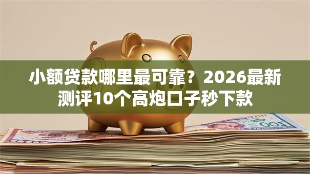 小额贷款哪里最可靠？2026最新测评10个高炮口子秒下款