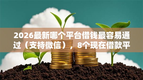 2026最新哪个平台借钱最容易通过(支持微信),8个现在借款平台好借钱无私分享 2026最新哪个平台借钱最容易通过(支持微信),8个现在借款平台好借钱无私分享
