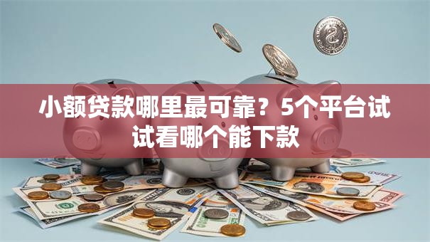 小额贷款哪里最可靠？5个平台试试看哪个能下款