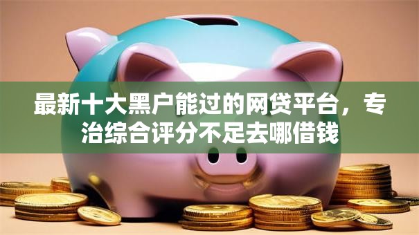 最新十大黑户能过的网贷平台，专治综合评分不足去哪借钱